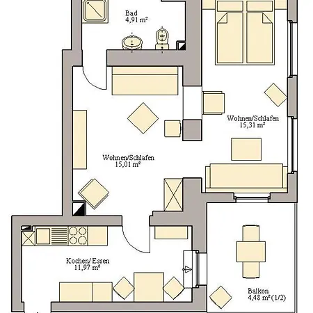 Amilia - 3 Apartment *
